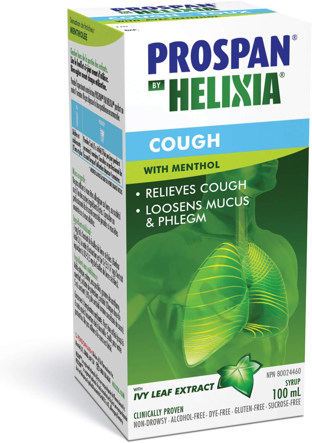 Helixia Prospan Cough Syrup with Menthol (100 mL)