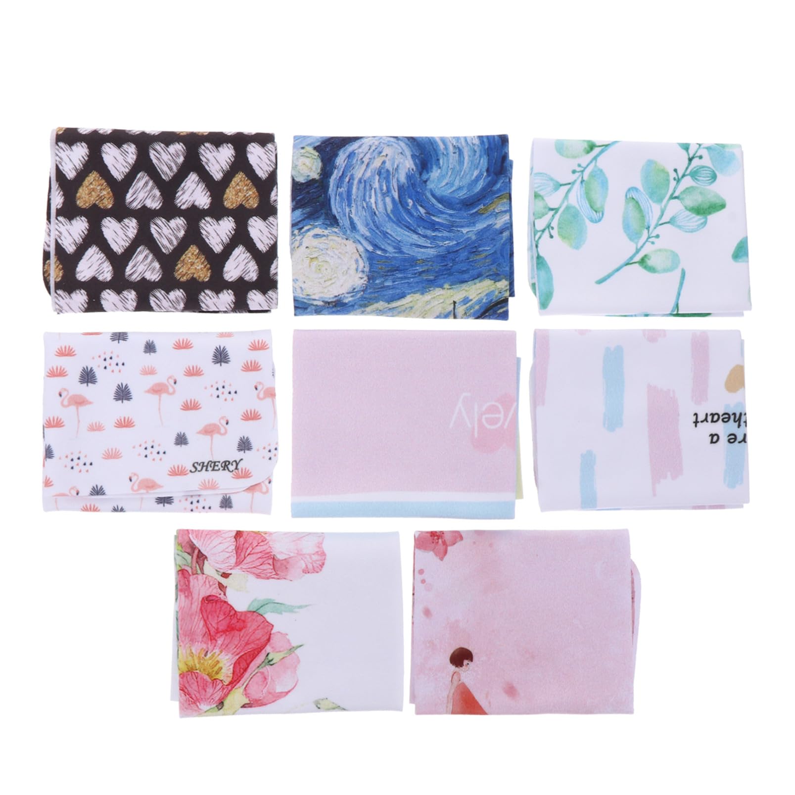 Didiseaon 40 Pièces Chiffon De Nettoyage De Lunettes Chiffons De Nettoyage Pour Écran Nettoyeur D'ordinateur Lingettes De Nettoyage D'argent Tissu Pour Écran De Téléphone Chiffon à Lunettes