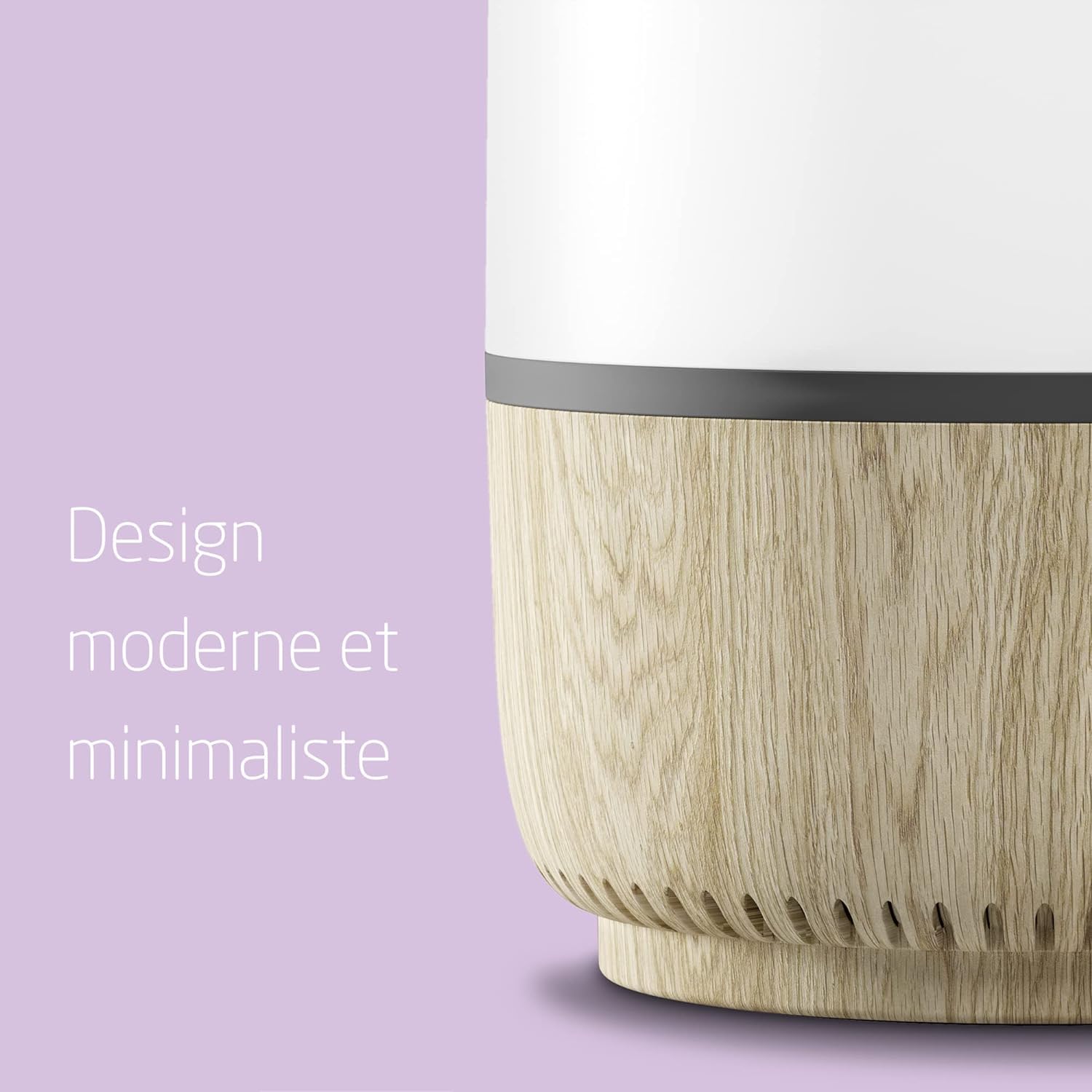 Maxi-Cosi Veilleuse Musicale Soothe, veilleuse bébé intelligente, machine à bruits blancs pour bébé, fait partie de Maxi-Cosi Connected Home, Compatible avec Alexa et Google Assistant
