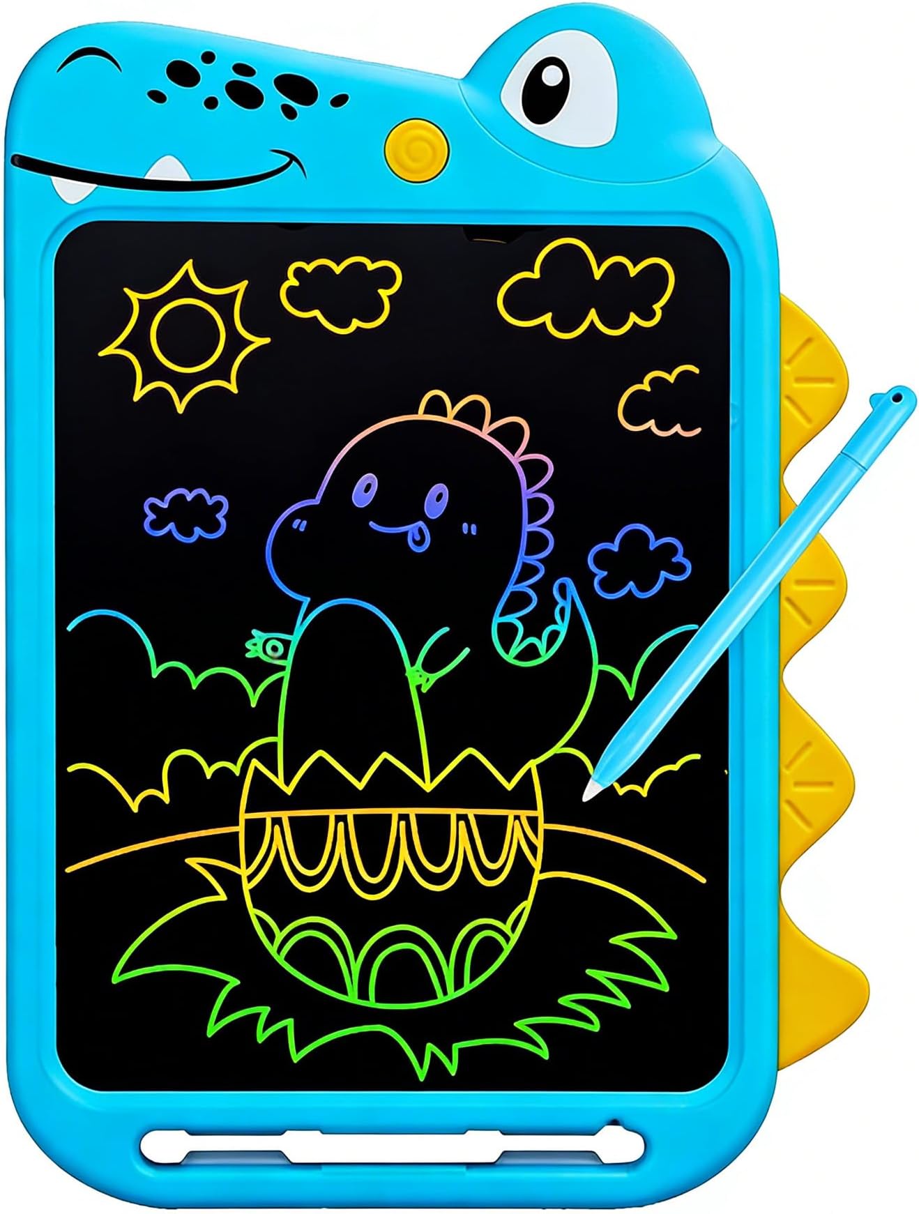 LCD Writing Tablet 10 Inch, Large Screen Doodle Board Drawing Pad for Adults & Kids, Colorful Electronic Writing Board Drawing Tablet, Digital Paper Gifts for 3 4 5 6 7 8 Year Old Girls Boys