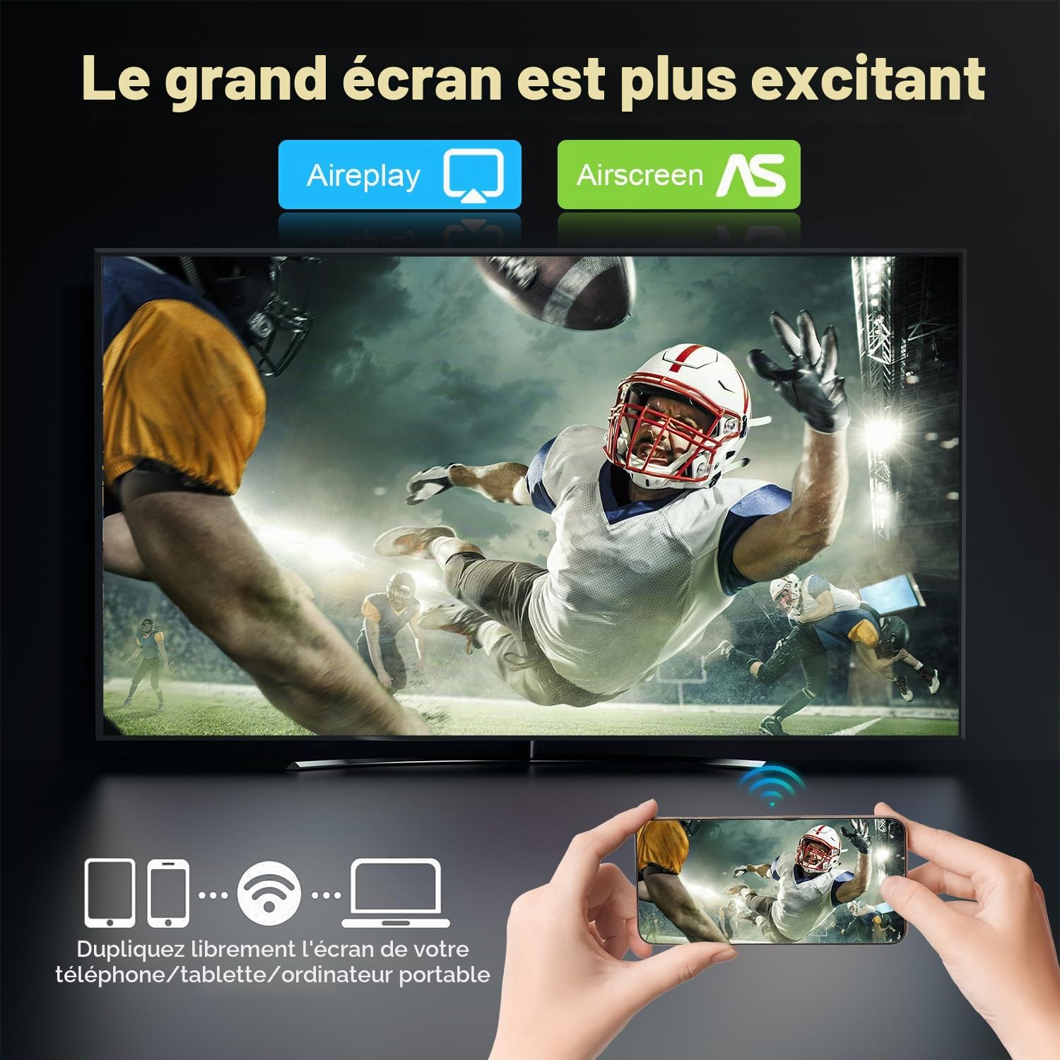 GREVA Android 14.0 TV Box, Résolution 8K UHD Android Box 2 Go RAM 32 Go ROM, Smart TV Box Android 3D HD RK3518mini Quad-Core 64 Bits, Double Wi-FI 6 2,4 GHz/5 GHz LAN Enternet 10/100 Mbps BT 5.0