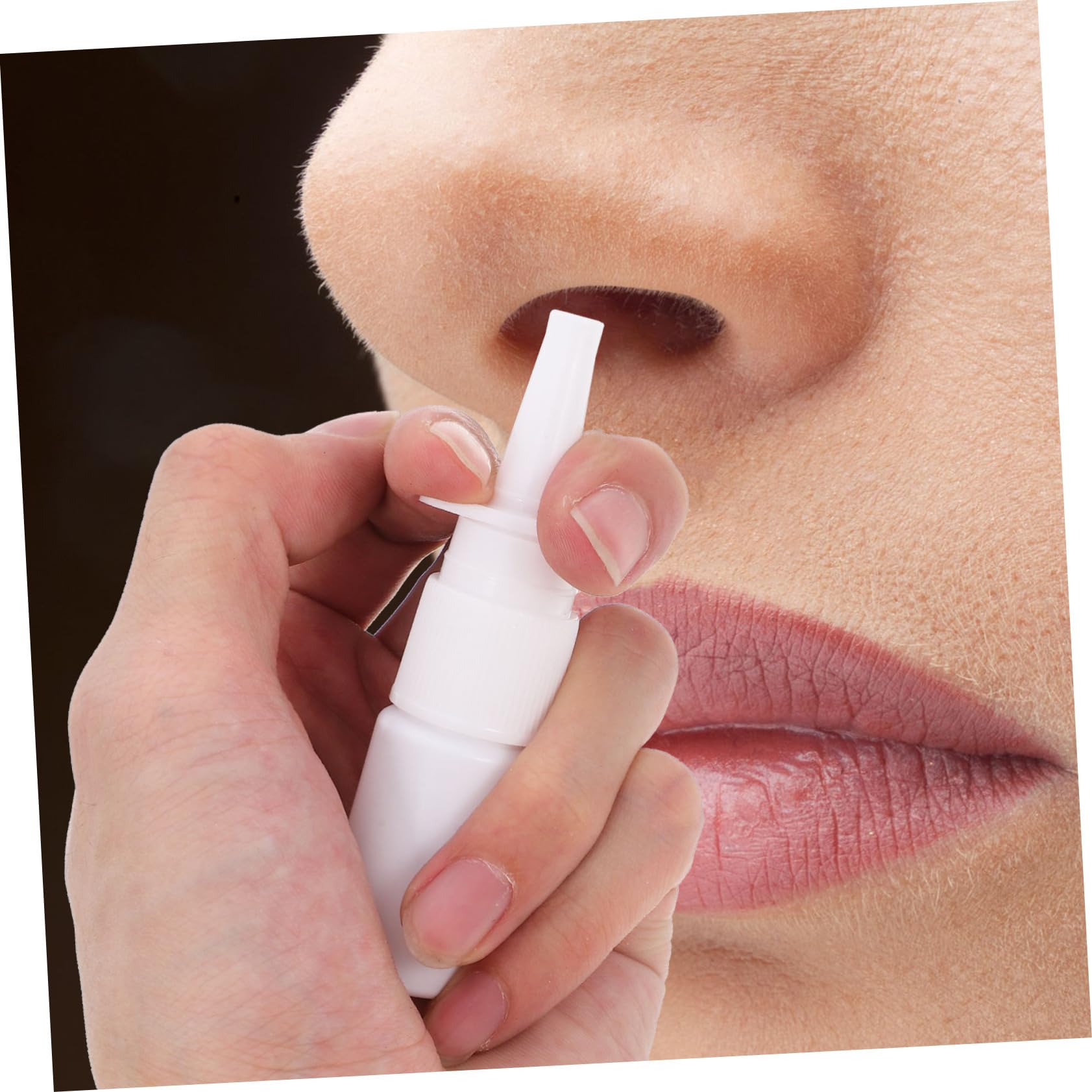 200 Stück Nasenspray Nachfüllflasche 10ml Wiederbefüllbare Sprühflasche aus Pe mit Klarem Schutzdeckel Tragbare Kosmetik Reiseflasche für Reise und Outdoor