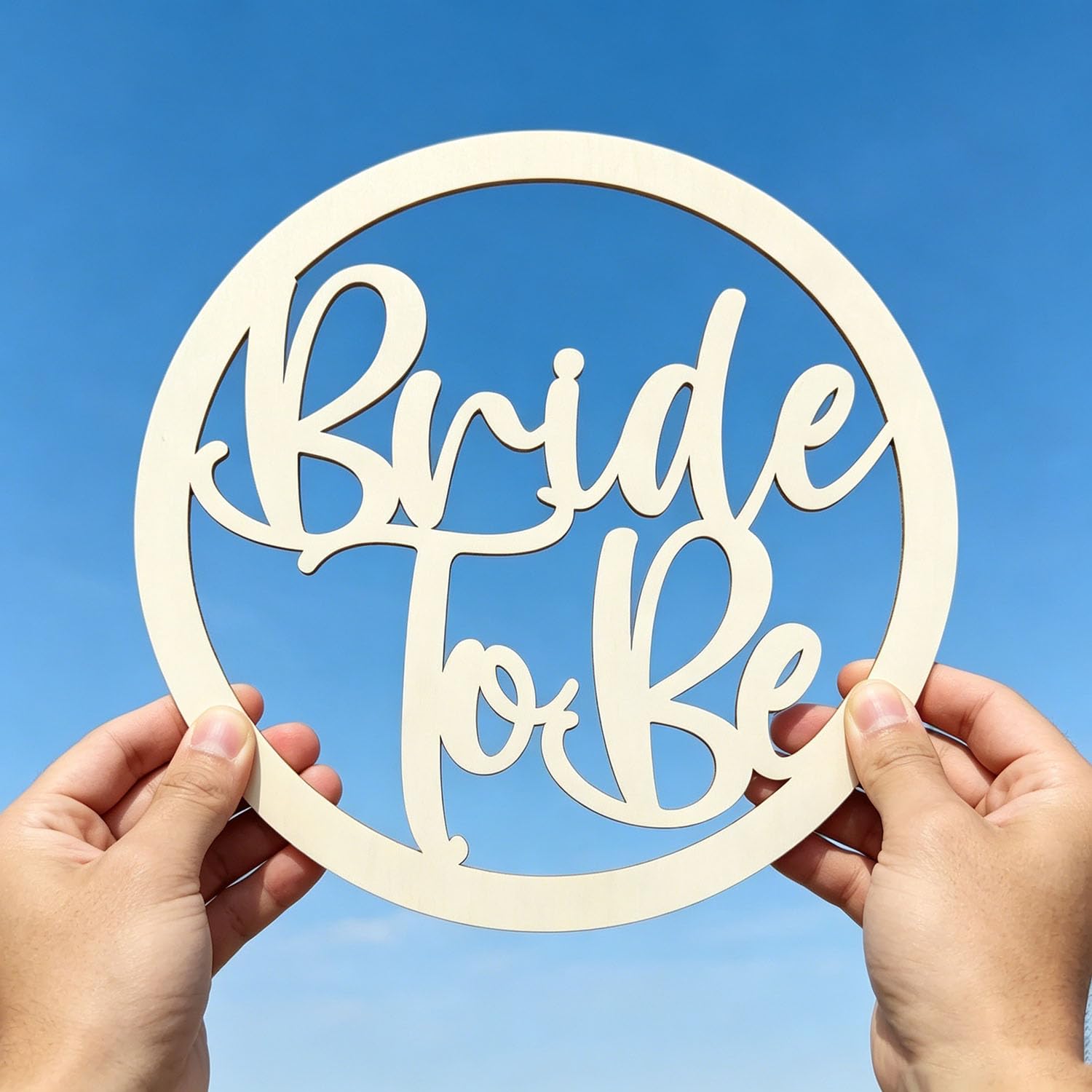 Bride to Be Wooden Sign for Backdrop,Miss to Mrs party Signs for Bachelorette Party Supplies,Bridal Shower Wall Sign for Women