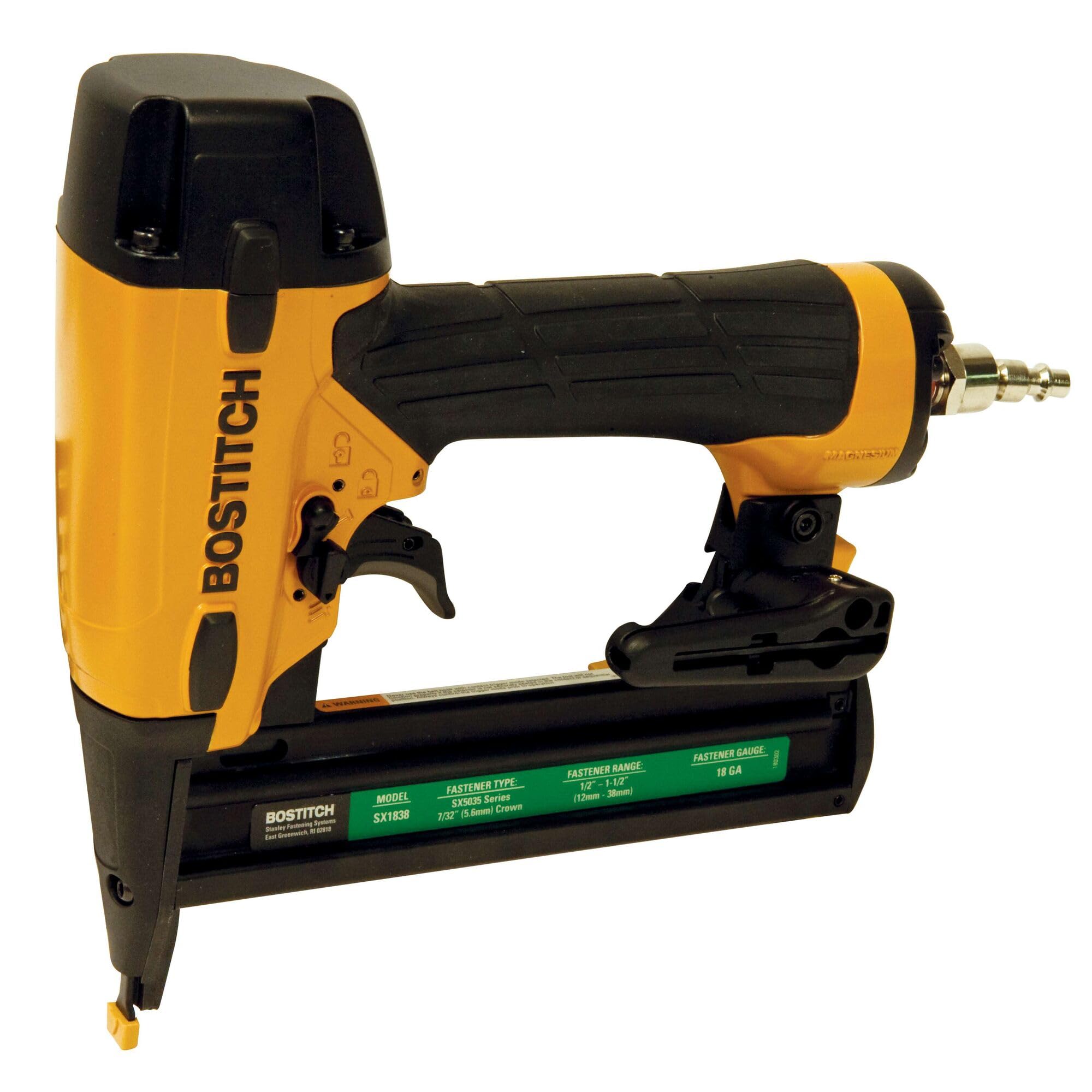 Bostitch18 Gauge Narrow Crown Stapler Kit (SX1838K)