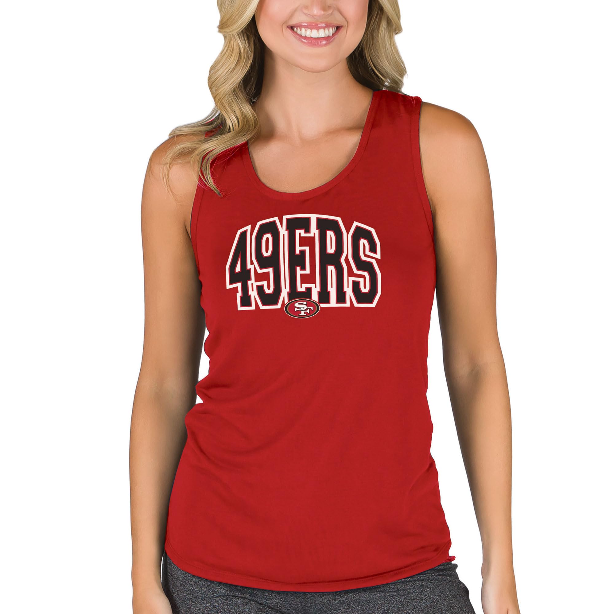 Concepts Sport Women's NFL Marathon Racer Back Tank Top