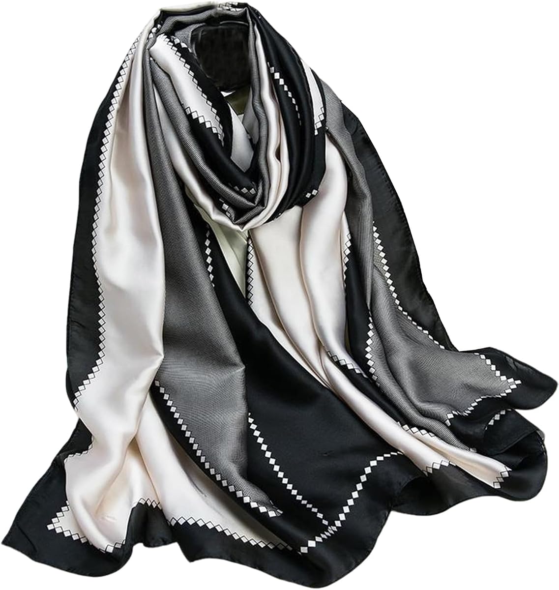 Bufanda para mujer Bufandas de satén 70.8" x 35.4"
