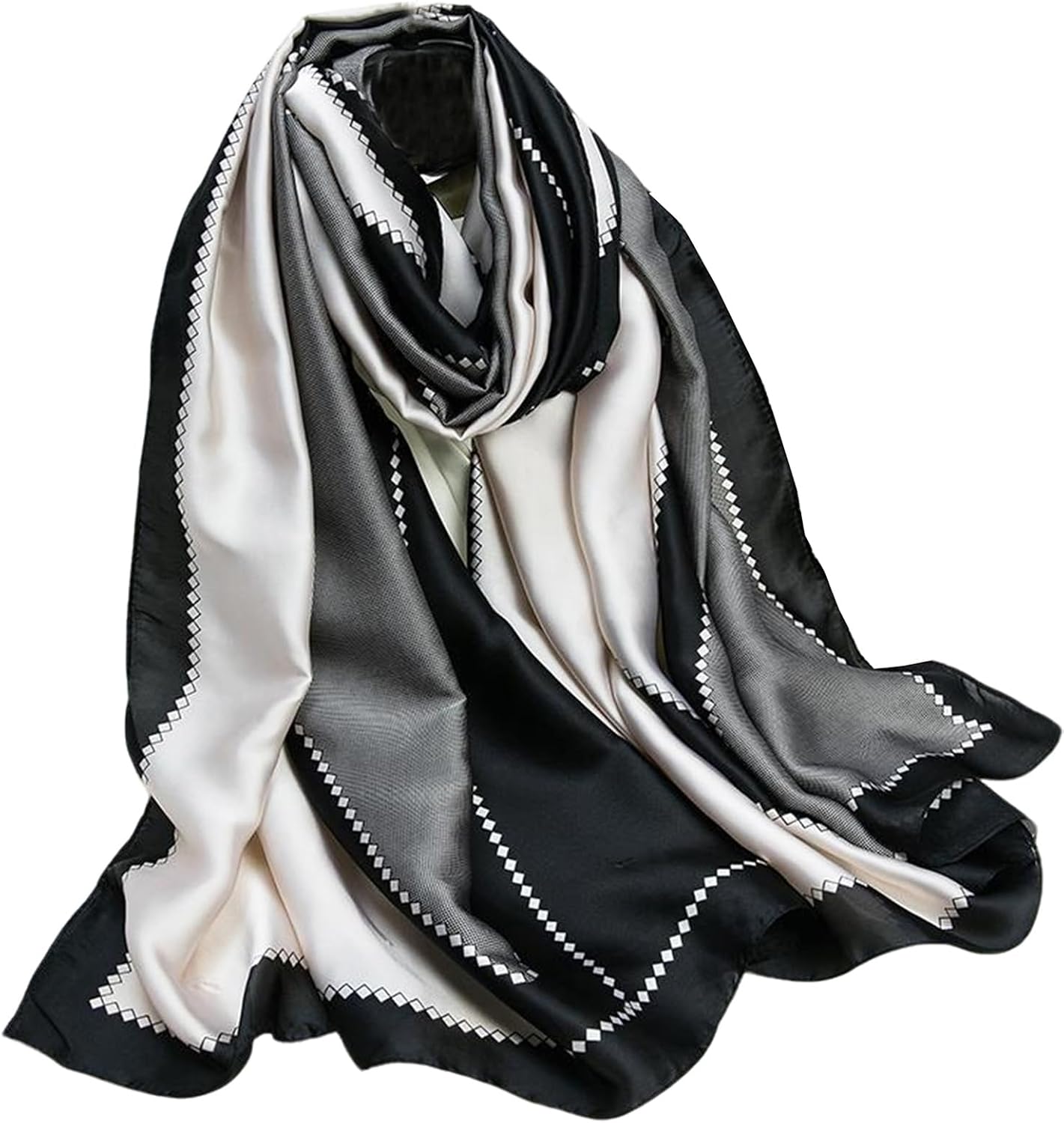 Clysoru Scarf for Women Satin Scarves 70.8" x 35.4"