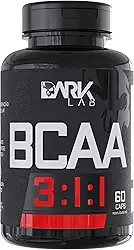 BCAA 3:1:1 Dark Lab, 60 Cápsulas, Aminoácidos, Recuperação Muscular