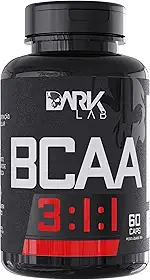 BCAA 3:1:1 Dark Lab, 60 Cápsulas, Aminoácidos, Recuperação Muscular