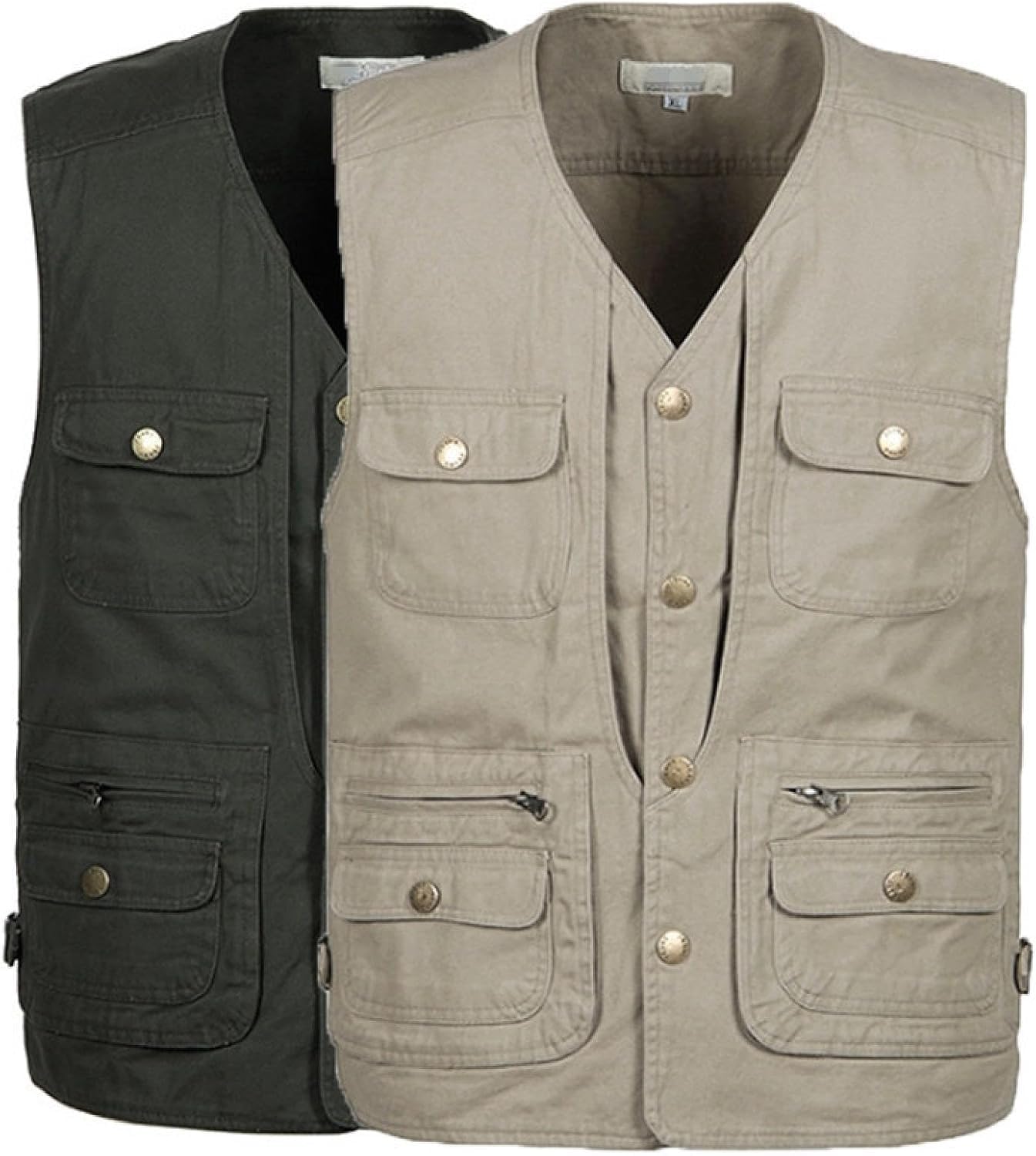 Amazon.com: RhLLvJ Vests Dad's Outfit Middle-Aged Men's Vest