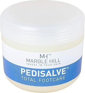 PediSalve Foot Cream Fast Relief Very Dry Feet Hard Skin. Cracked Heels Diabetic Foot Care, Eczema. Shea butter Vit E. Developed by Medical Doctor Marble Hill 100g