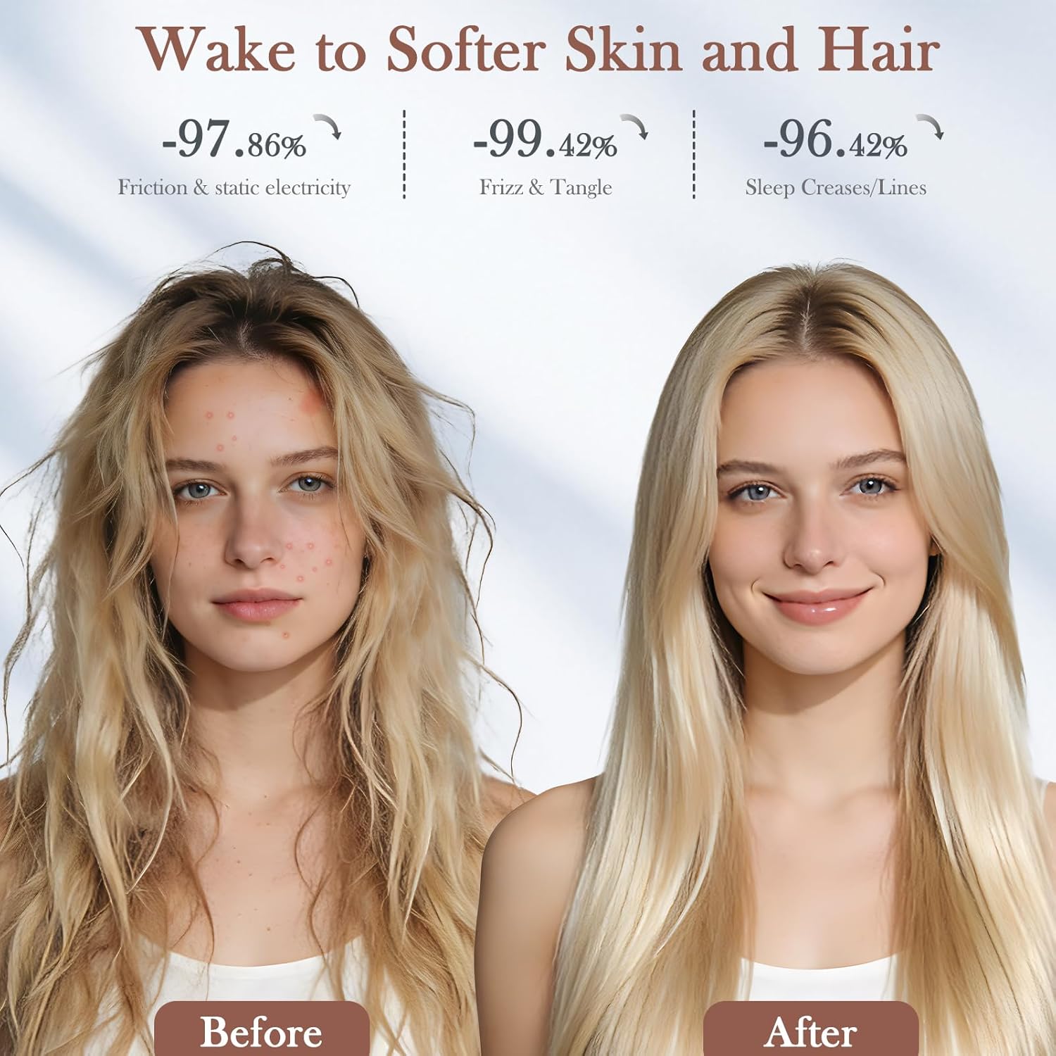 Avolare 2 Pack Silky Cooling Pillow Cases, Arc-Chill Standard Pillow Cases for Hot Sleepers, Gentle on Hair and Skin, Zipper Cooling Pillow Cover, Machine Washable, (Champagne)