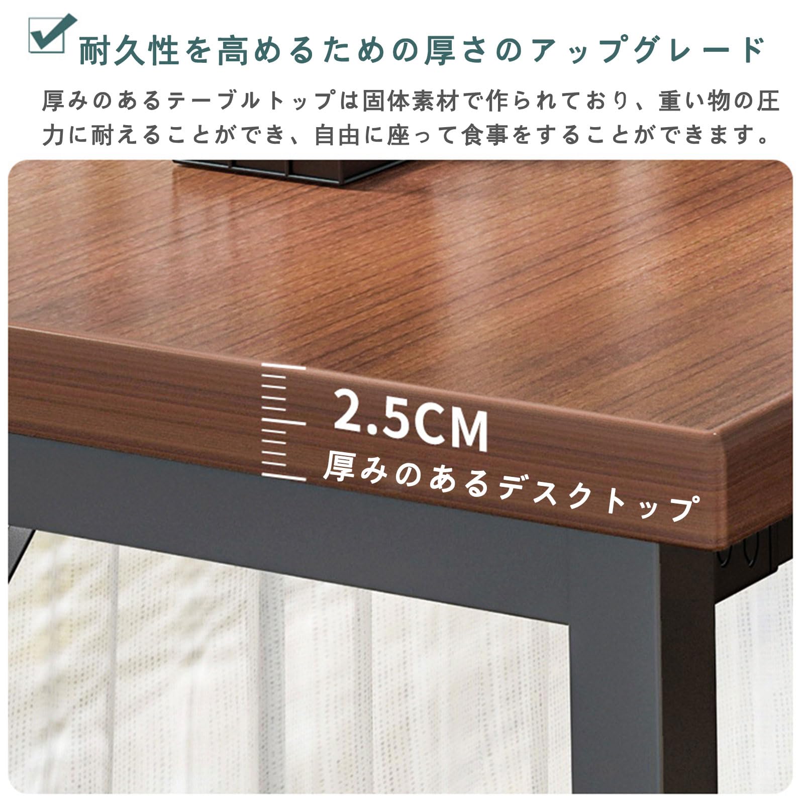 Amazon｜Vzxdzn カウンターテーブル ハイテーブル バーカウンター バー