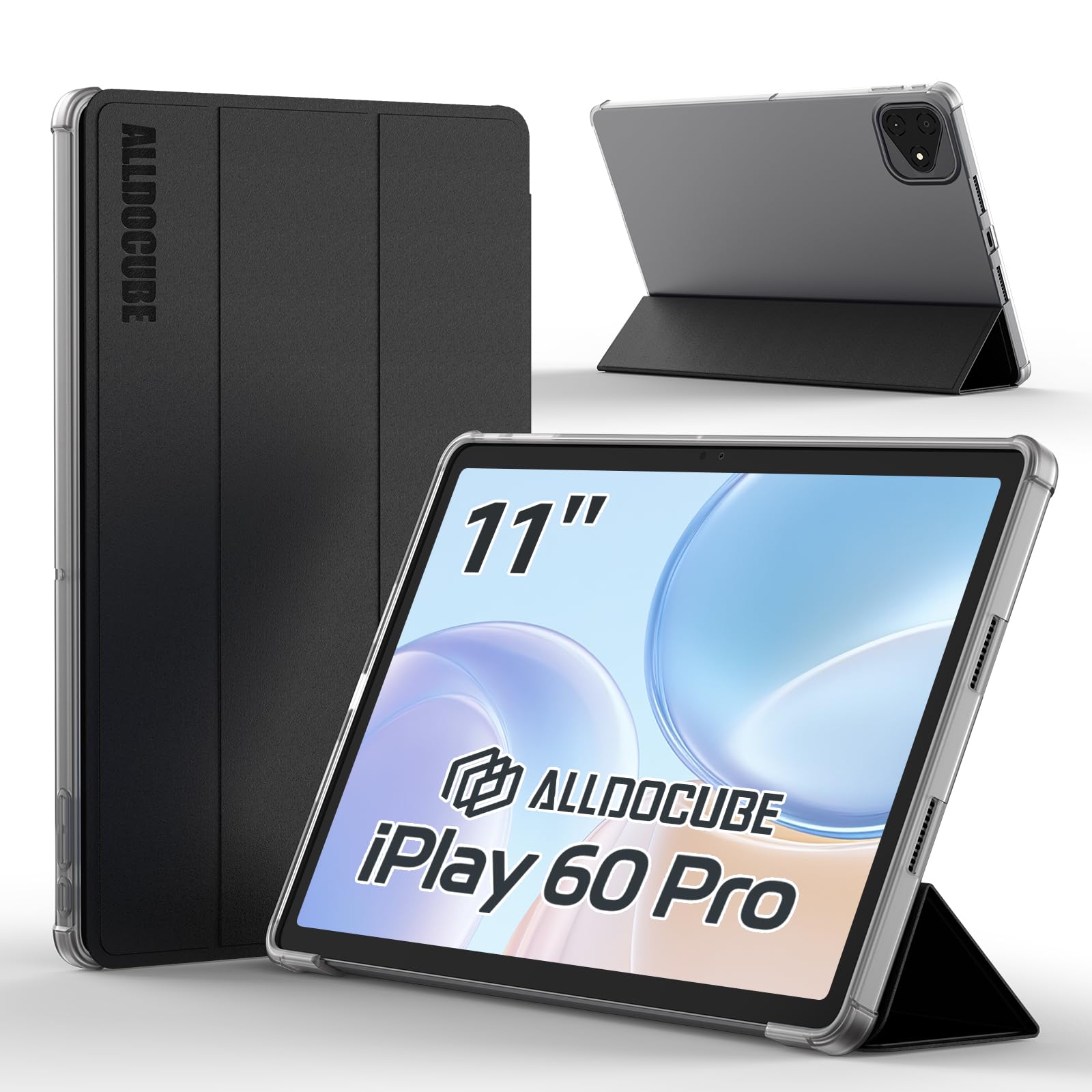 ALLDOCUBE iPlay60 Pro Tablet Case, Foldable Holder, Black : Amazon