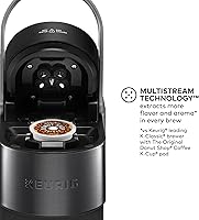 Vista 10 de Keurig K-Supreme Plus SMART - Cafetera de cápsulas K-Cup de una sola porción, tecnología BREWID y MultiStream, 78 onzas, color negro
