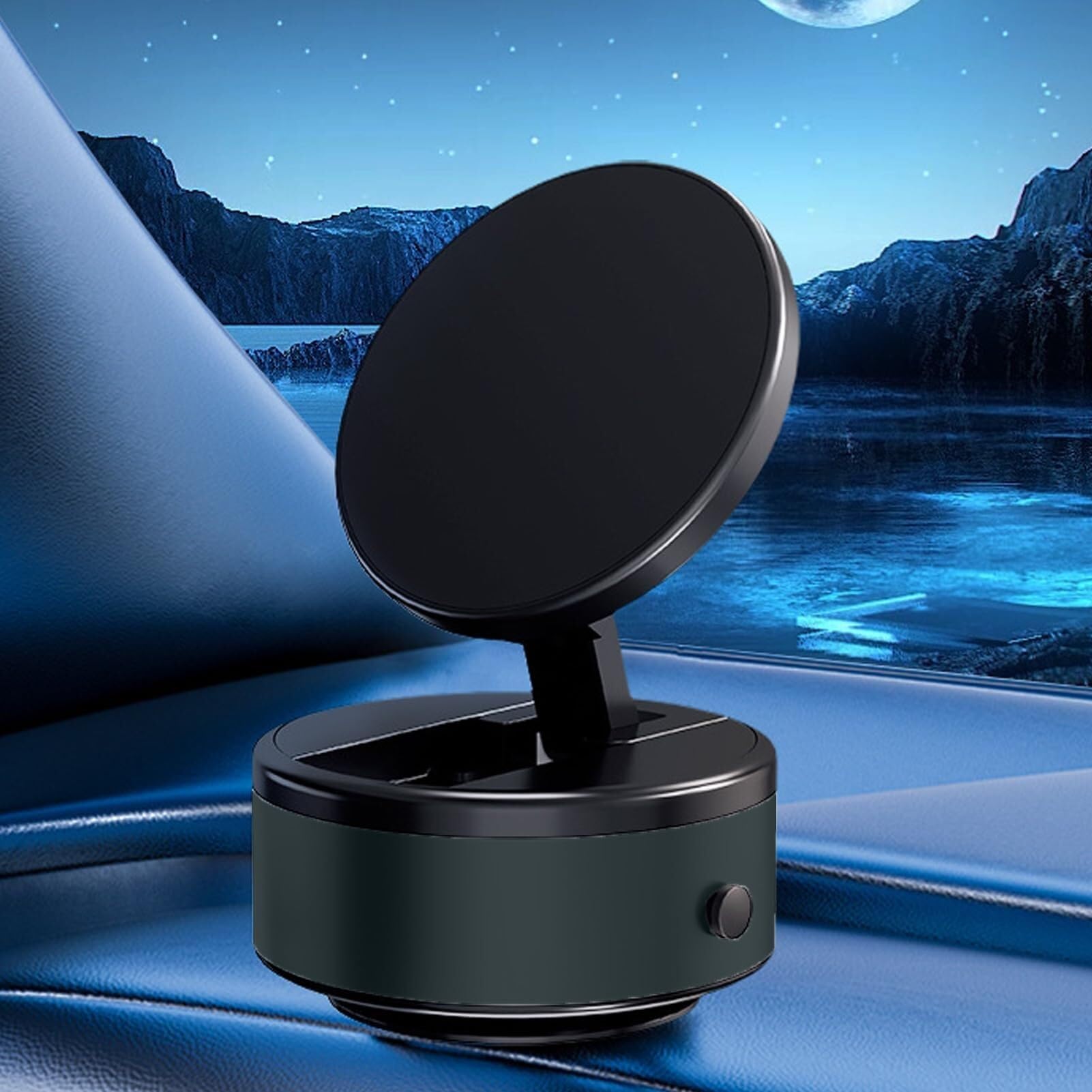 Soporte magnético para teléfono celular con ventosa, soporte ajustable para teléfono para SUV, sedán, minivan
