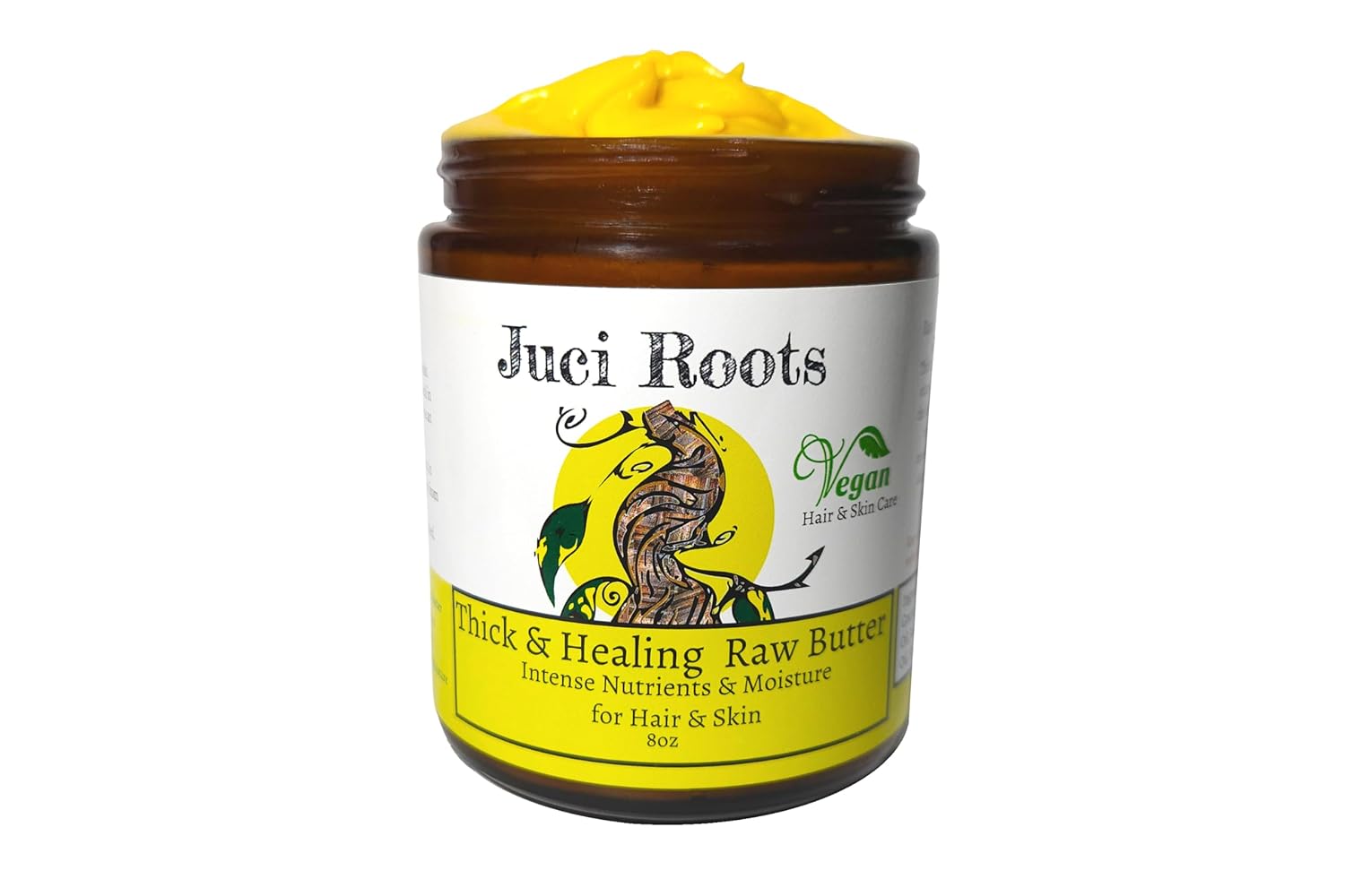 Thick Body Butter, Eczema, Moisturizing Dry, itchy, Damaged Skin No chemicals, 8oz Made by a Man for his Lady