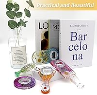 Vista 7 de Bottle Opener Resin Molds, Lovppy Beer Opener Silicone Molds, Epoxy Resin Casting Molds, Beer Spanner Kit with Screwdriver and Patch, DIY Jewelry