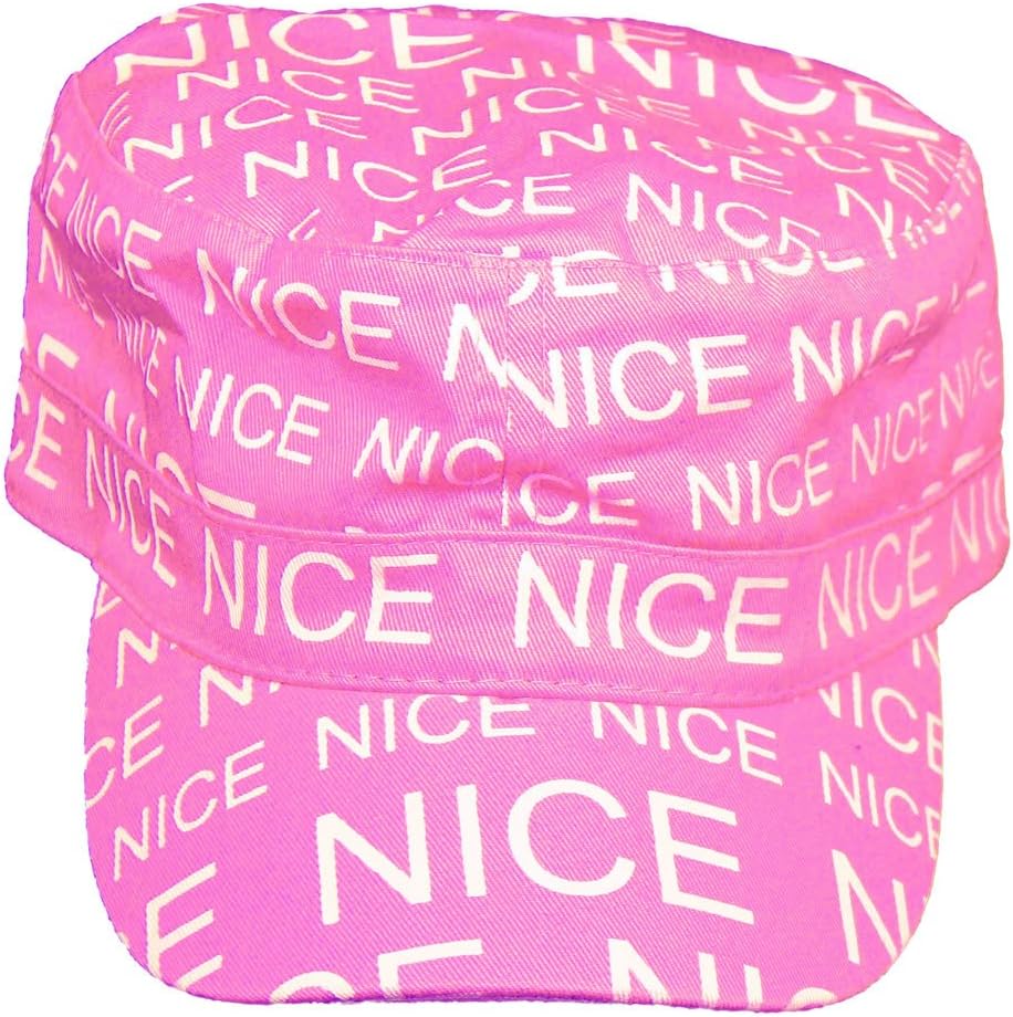 Robin Ruth - 'Nice' Cuban Cap - Adjustable size - Color : Pink