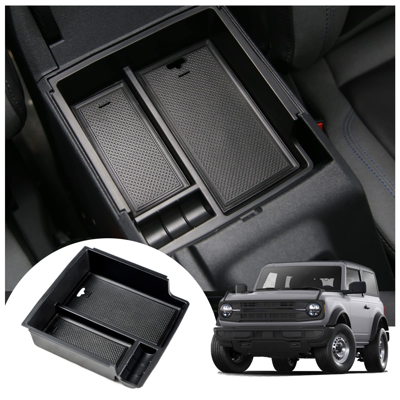 Buy Mabett for Ford Bronco Accessories 2021 2022 2023 Center Console