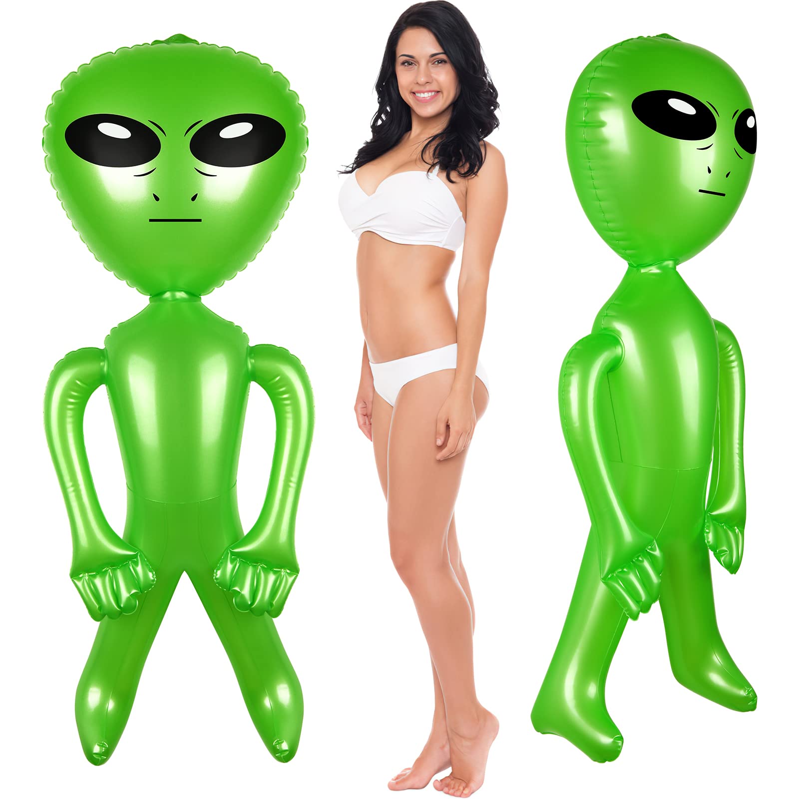 Amazon.com: Mototo 2 Pieces Giant Inflatable Alien 63 Inch Jumbo