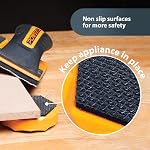 POWERTEC Bench Dog Puck - Fits 3/4" Dog Hole on Work Bench & T Track, Ideal for Sanding, Routing, Finishing & Painting, T Track Accessories - 4PK (71820)
