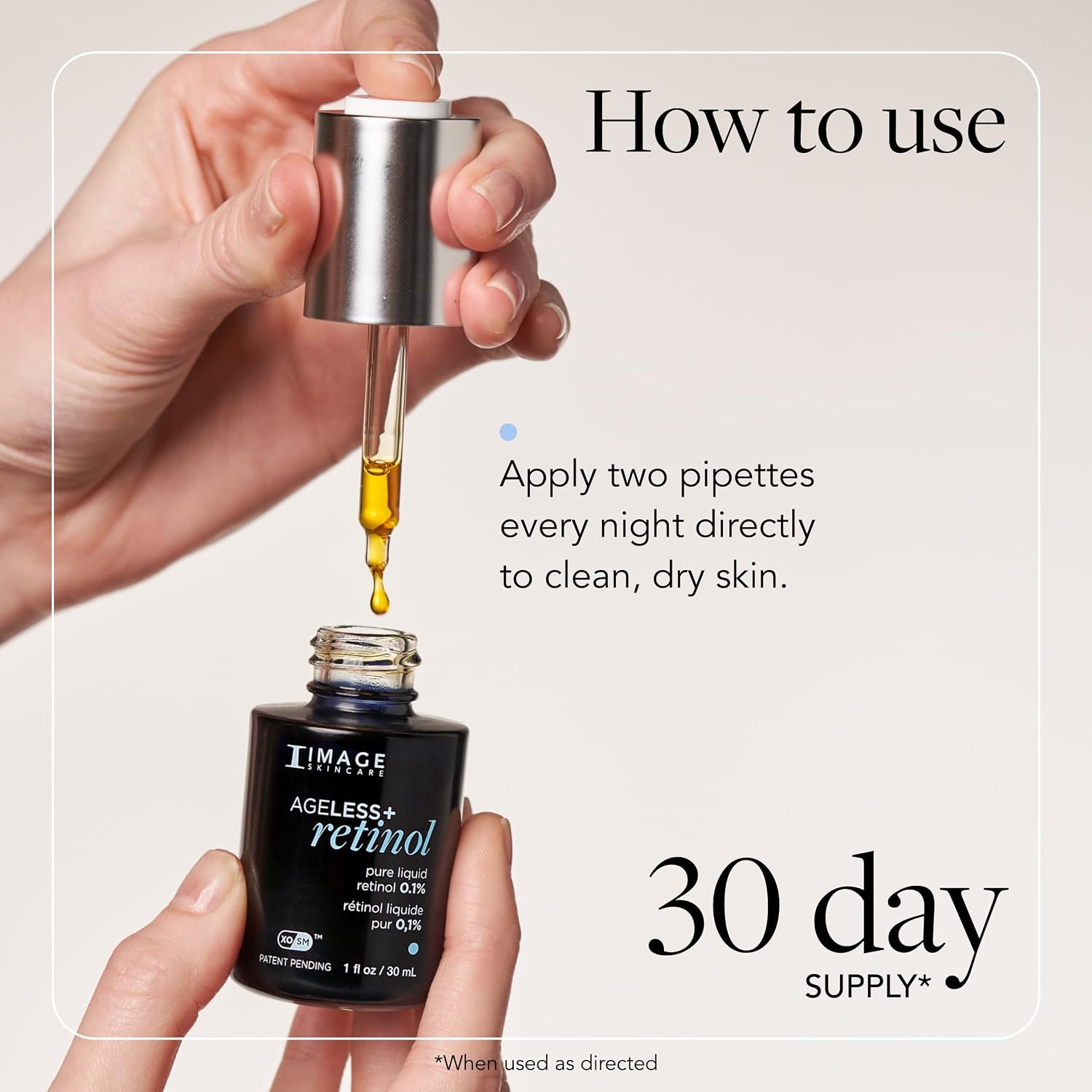AGELESS+ Beginner Liquid Retinol 0.1% Serum