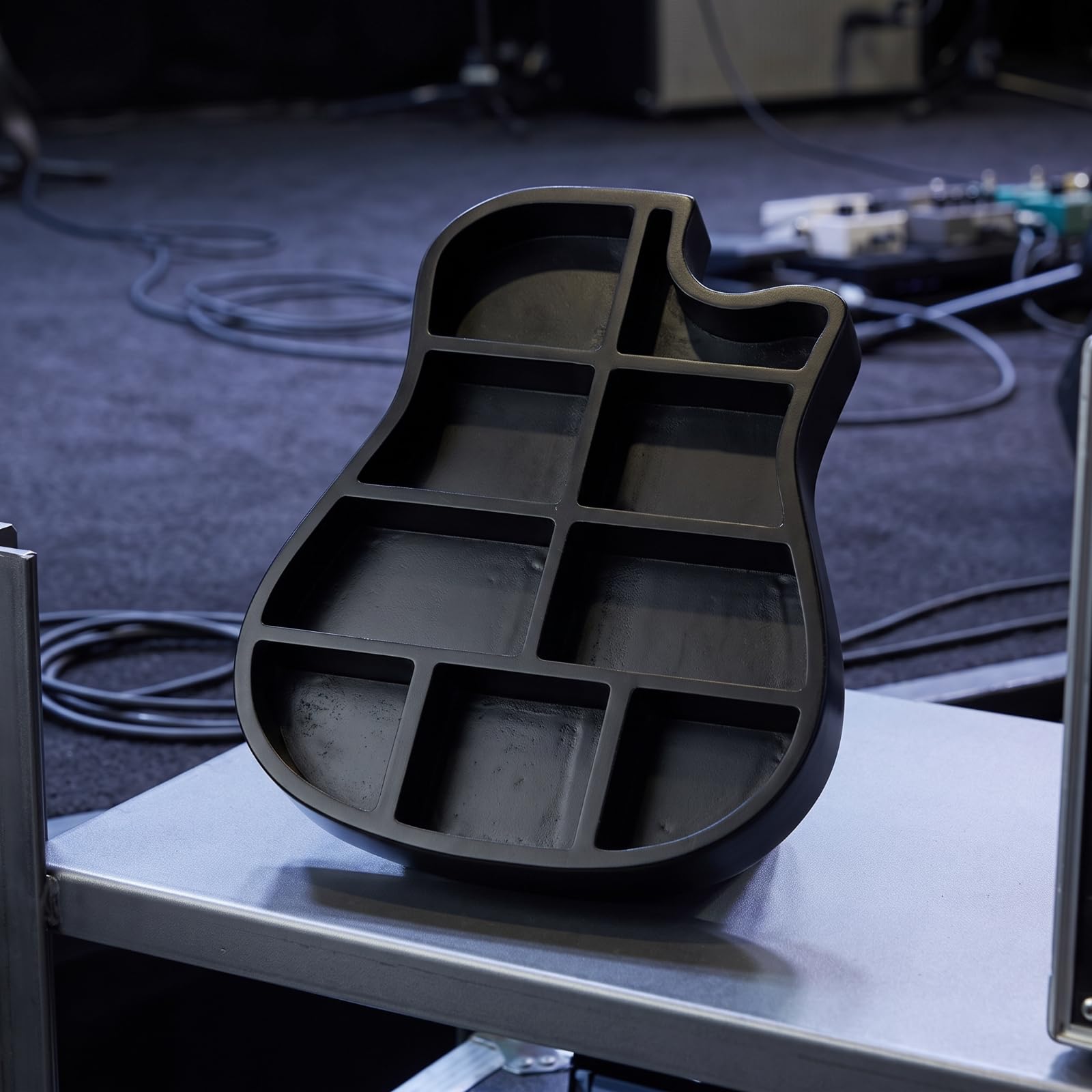 para Púas Guitarra | Compacto, Caja para Púas Guitarra, Firme, Escritorio, Guitarristas