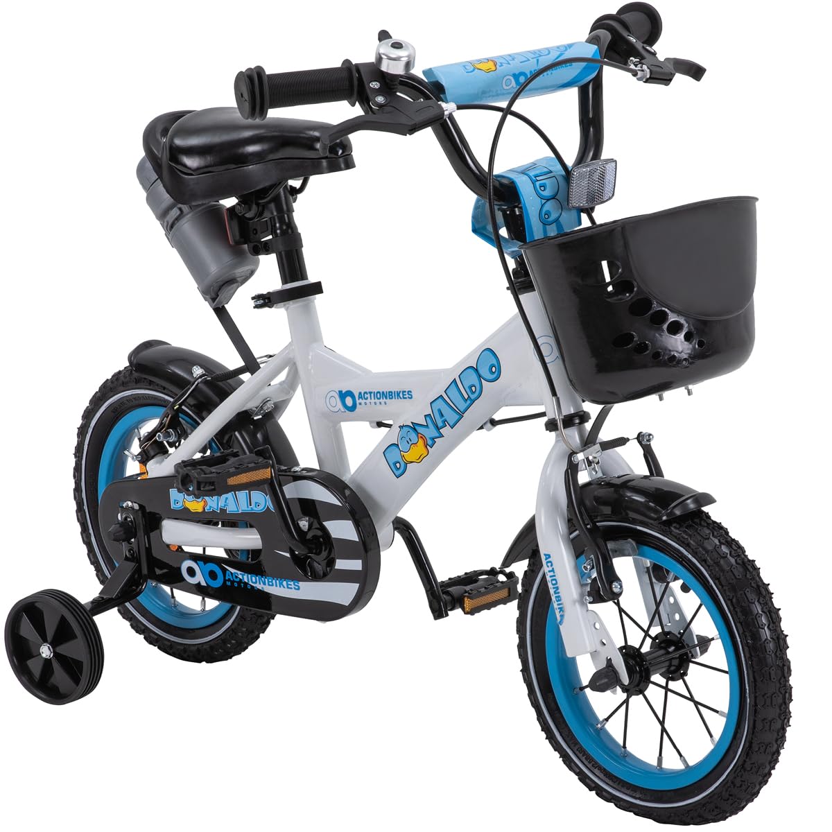Actionbikes Kinderfahrrad | 12 16 20 Zoll - V-Brake Bremsen - Fahrrad für Kinder von 2-9 Jahren - Schutzblech v. / h - Kinder Fahrrad für Mädchen & Jungen - Fahrräder - Bicycle - Kinderrad - Bike