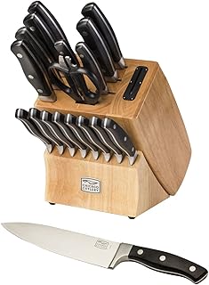 Best Chicago Cutlery Insignia2 18-Piece Knife Block Set with In-Block Knife Sharpener Review 