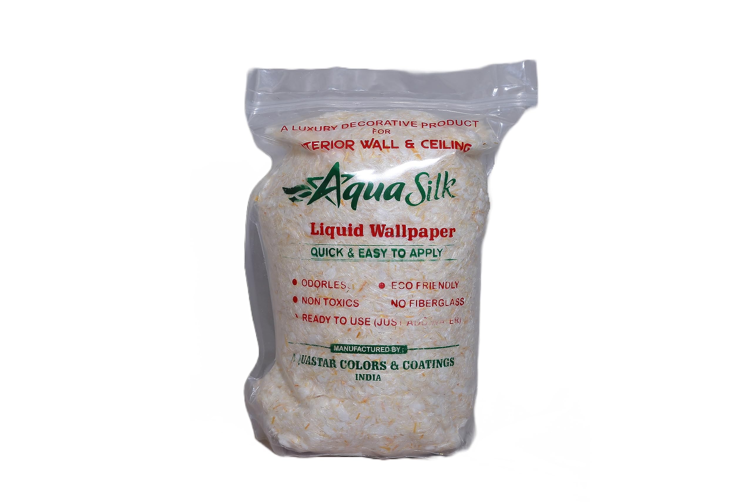 AQUASILK LIQUID WALLPAPER Long Lasting Decortive Interior Liquid Wallpaper 101_Cream