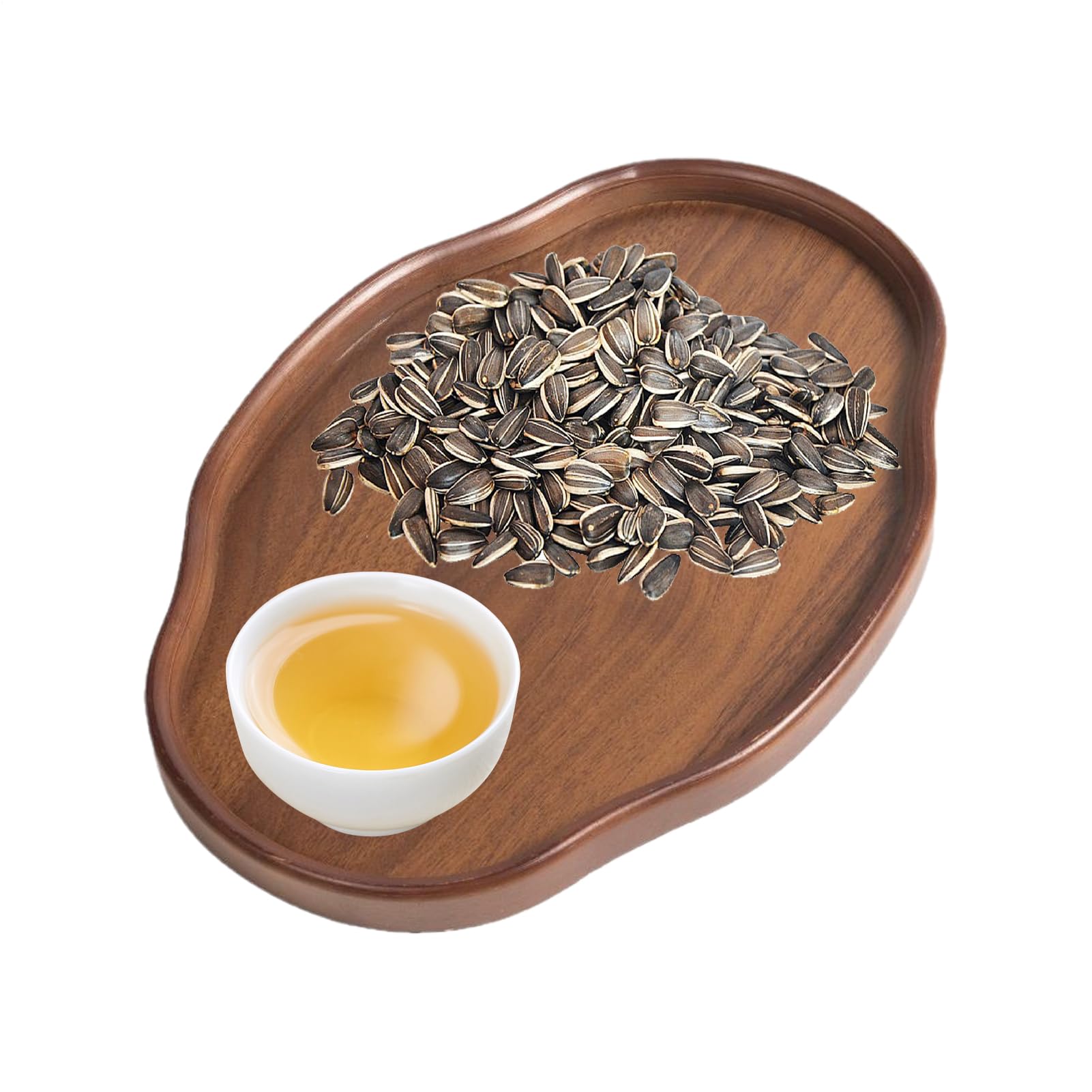 Plateau en bois chic pour un petit-déjeuner au lit chaleureux