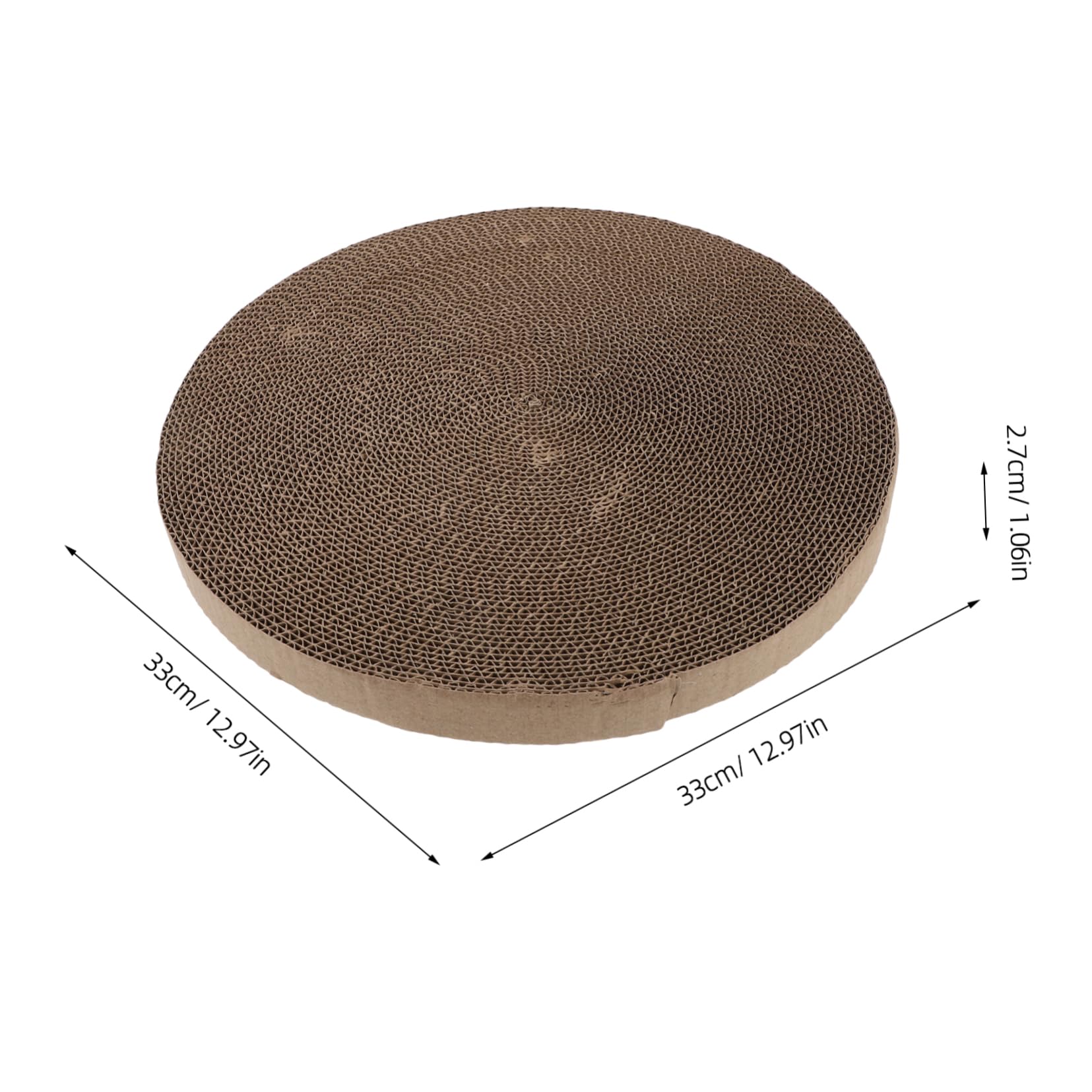 Abaodam Household Cat Scratching Board Replacement Kit Reusable Cardboard Scratcher for Kittens Durable Scratch Pad for Indoor Cats