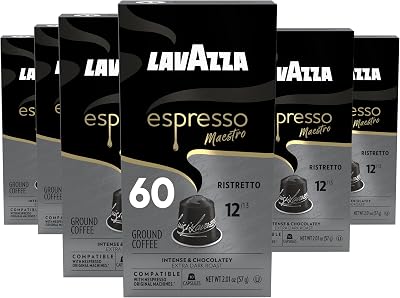 [SnS, AC] $16.68* | 60-ct Lavazza Espresso Maestro Ristretto Nespresso Aluminum Capsules at Amazon