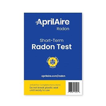 AprilAire Radon Gas Home Test Kit, Short Term, Prepaid Shipping & Lab Fees Included, Easy to use, EPA Approved Method Pack of 1