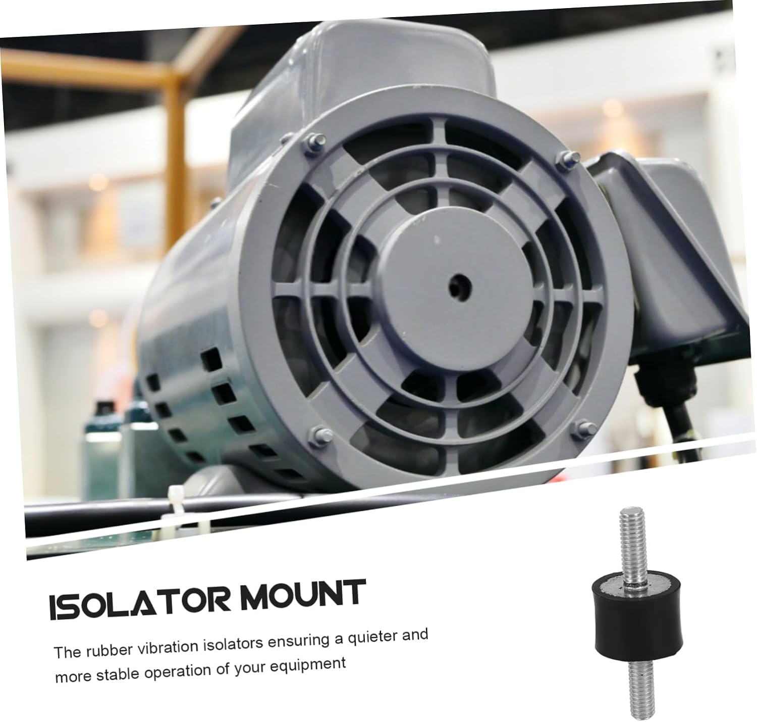 4pcs Isolators Mounts for Fitness Equipment Air and Easy Installation Reduction