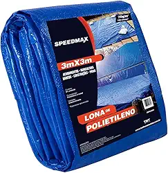Lonas de Polietileno Speedmax Azul | Escolha o Tamanho (3x3)