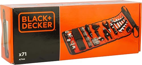 BLACK+DECKER Bébé garçon Set automobile - 77 pièces, Orange, 40.5 x 29.5 x 28.5 centimeters - 11