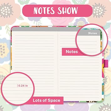 2026-2029 Pocket Planner/Calendar - 3 Year Monthly Planner 2026-2029, July 2026 - June 2029(36 Months), 6.3 x 3.8, Monthly Pocket Calendar with Elastic Closure, Pen Hold, 60 Notes, Perfect for Purse