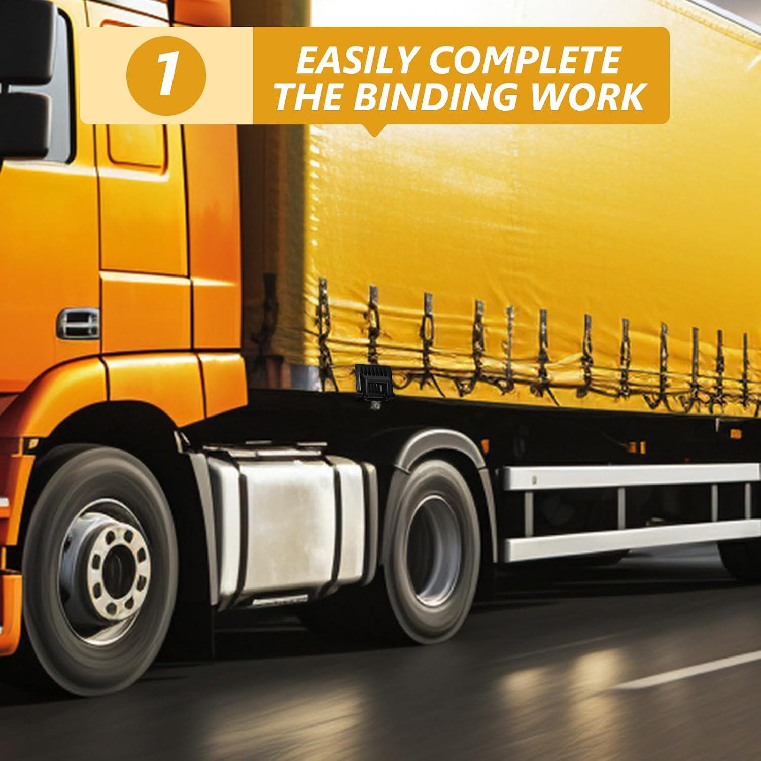Plastic Edge Protector Triangular Black Packaging Guard 10pcs | Adjustable Length, Easy to Use and Stable, for Packaging and Truck Load Control