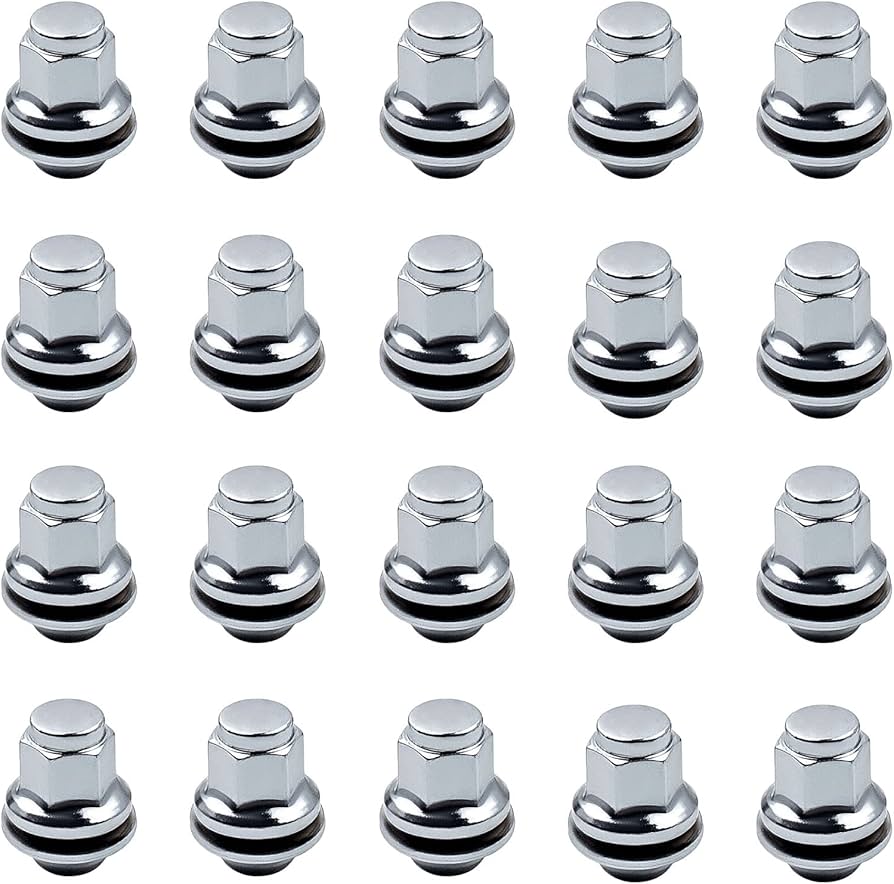maXpeedingrods Set of 20 Alloy Wheel Nuts, M12 x 1.5 Locking