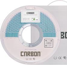 Certified Food Grade Matte Pastel PETG 3D Printer Filament - CARBON by Comfy Materials - Lab Tested FDA Compliant Food Safe, 1.75mm, 1kg, Accuracy: +/- 0.02 (Ice Blue)