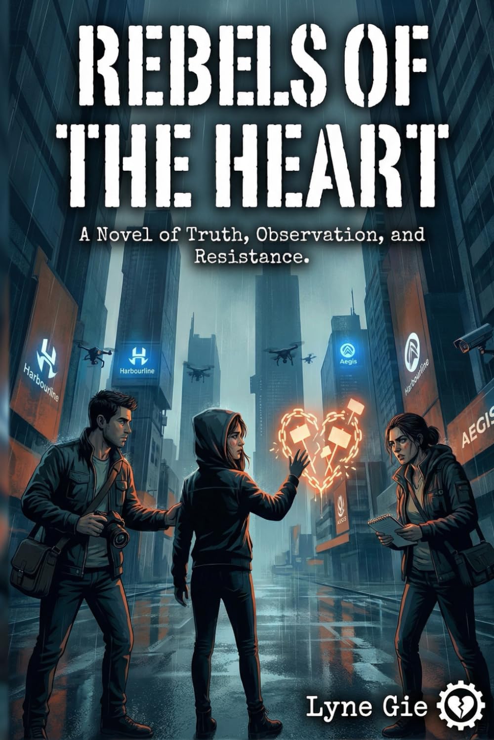 Rebels of the Heart: A Romance-Thriller of Surveillance, Social Media Warfare, and Moral Reckoning | Fiction Novel | Unique Storytelling | Great Gift ... Holidays, Leisure, Travel, School...