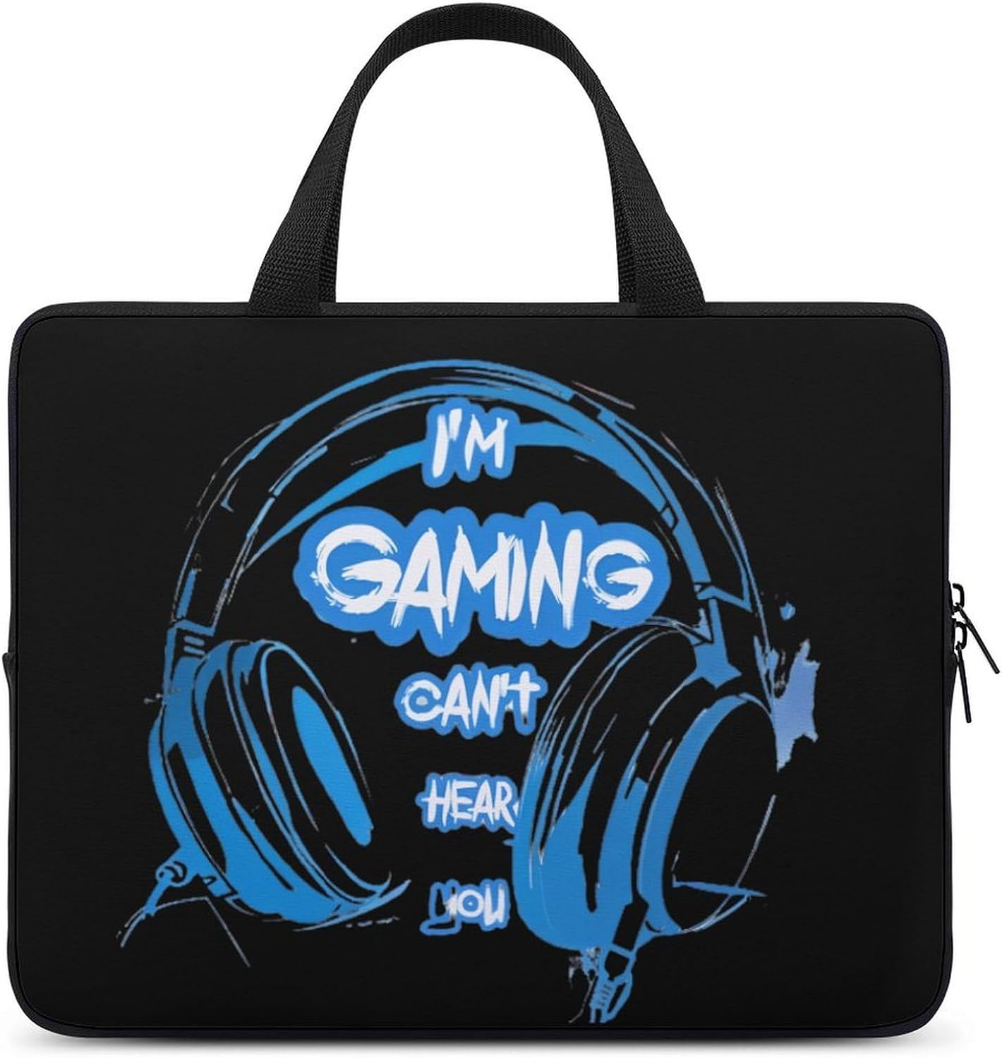 I'm Gaming Can't Hear You Laptop Bag Computer Case Lightweight Work Bags Briefcase Handbags for Women Men