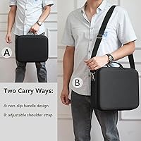 Vista 6 de Portable Hard Shell Carrying Case for Nintendo Switch 22025,Deluxe Travel Storage Protective Carrying Case Bag for Switch 2 Console Controller