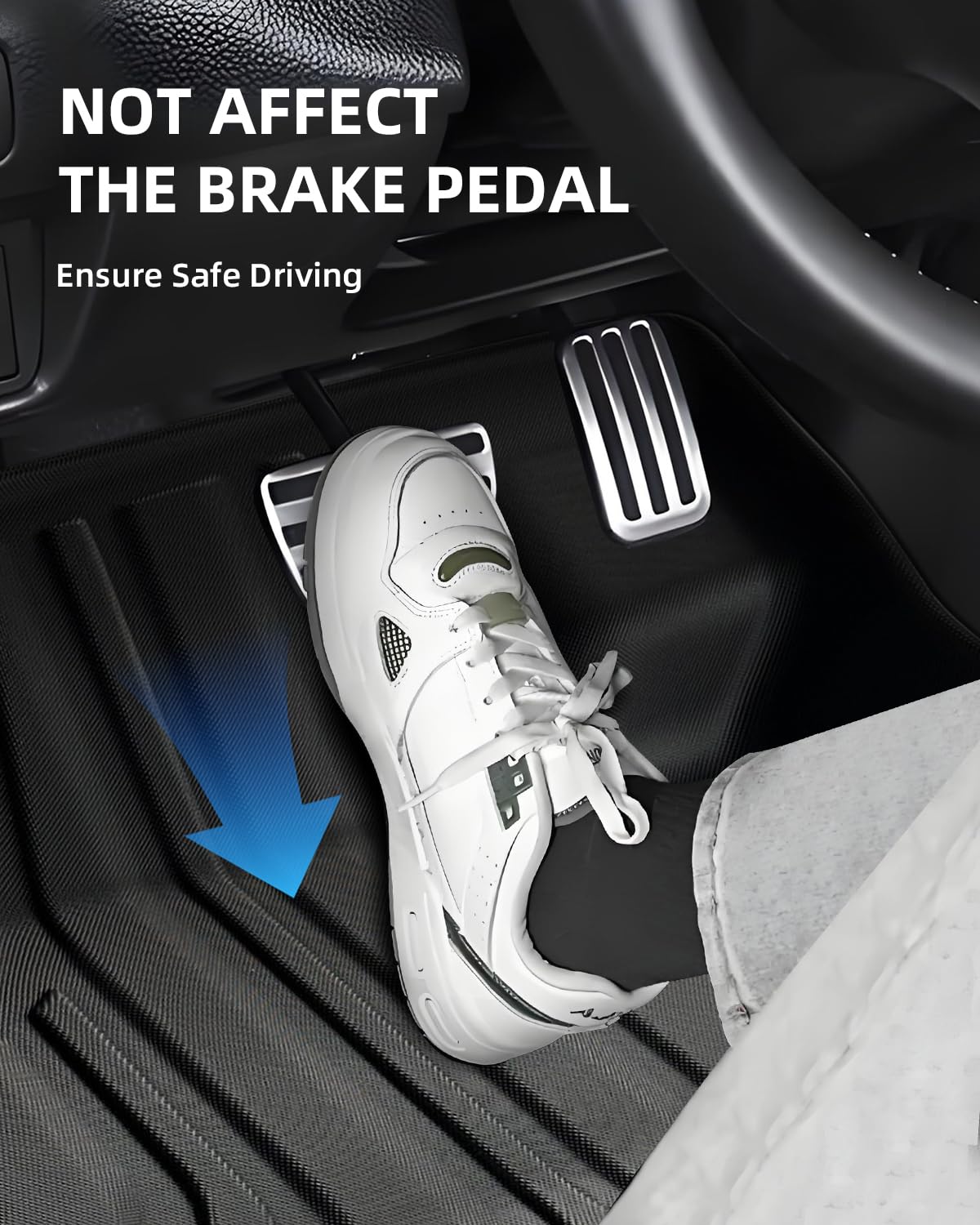 (3-Częściowy) TPE Dywaniki do Ford Kuga MK3 PHEV 2020-2025 2026 | Maty Podłogowa Oryginalna, Dywaniki Samochodowe z Wysokimi Krawędziami, Akcesoria Antypoślizgowymi i Wodoodpornymi