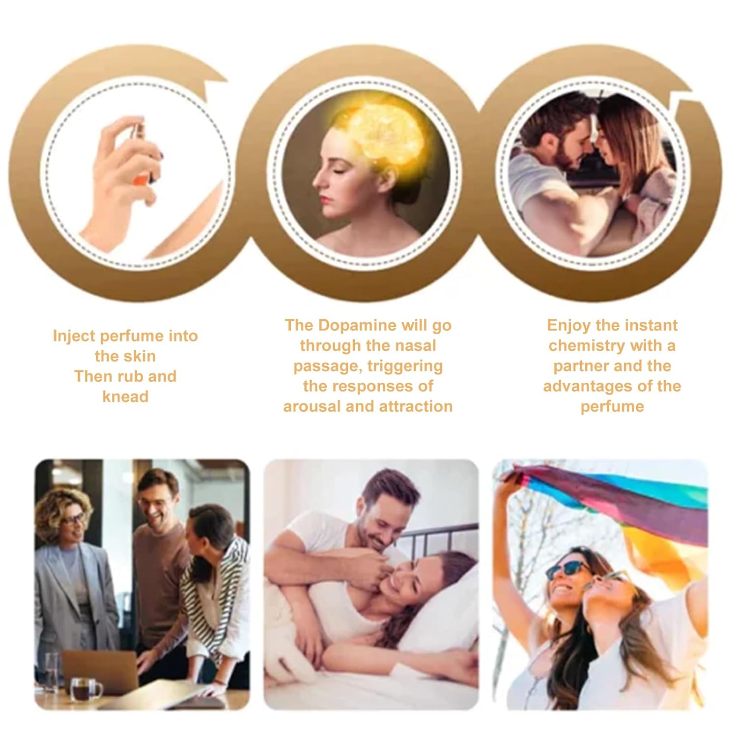 Perfume - A Unique Scent Blend with Citrus, Vanilla & Amber Notes, Eau de Parfum for Day & Night - 30ml / 1.0 fl oz - Image 3