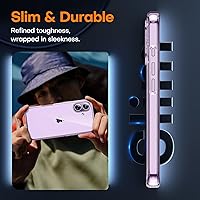 Vista 6 de TAURI Funda para iPhone 17, antiamarilleamiento con protector de pantalla, protección de grado militar, a prueba de golpes, delgada para iPhone 17