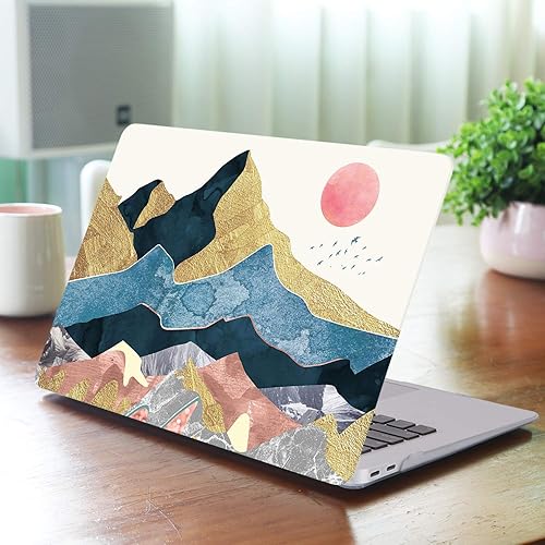 Miniatura 7 de iCasso Funda para MacBook Air de 13 pulgadas versión 2018-2020 A2337 M1A1932A2179 con pantalla Retina Touch ID, carcasa rígida protectora y cubierta