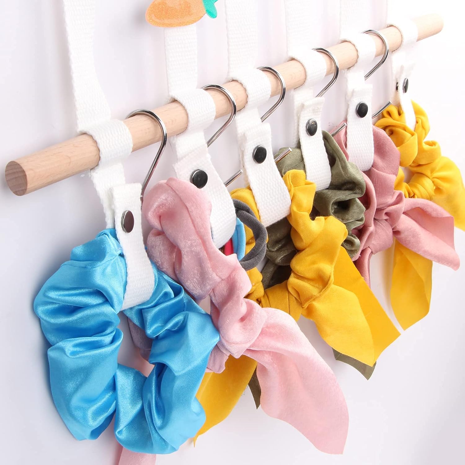 SYGY Bow Holder for Girls Hair Bows, Bow Hanger for Baby Girl Hair Accessories, Head Band Holder Wall Hanging Decor, Bow Organizer for Baby Girls Room, Nursery, Ornament Gift : Baby